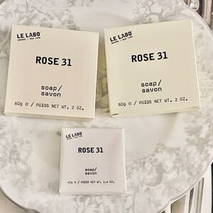 Le Labo Rose 31 Soap Set